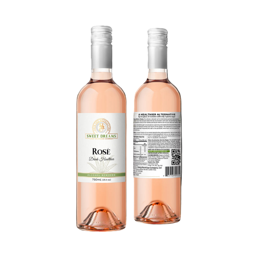 Rose Non-Alcoholic Wine