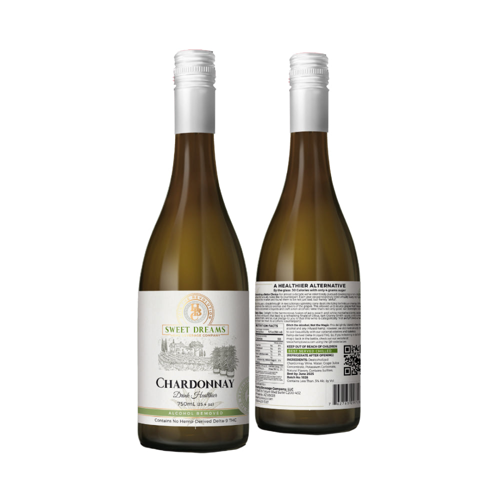 Chardonnay Non-Alcoholic Wine - Sample Wholesale