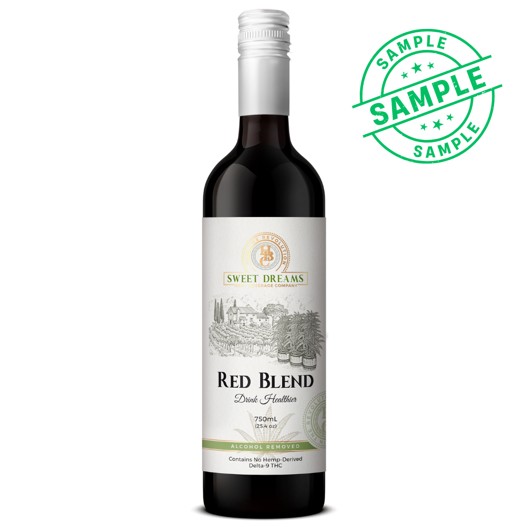 Red Blend Non-Alcoholic Wine - Sample Wholesale
