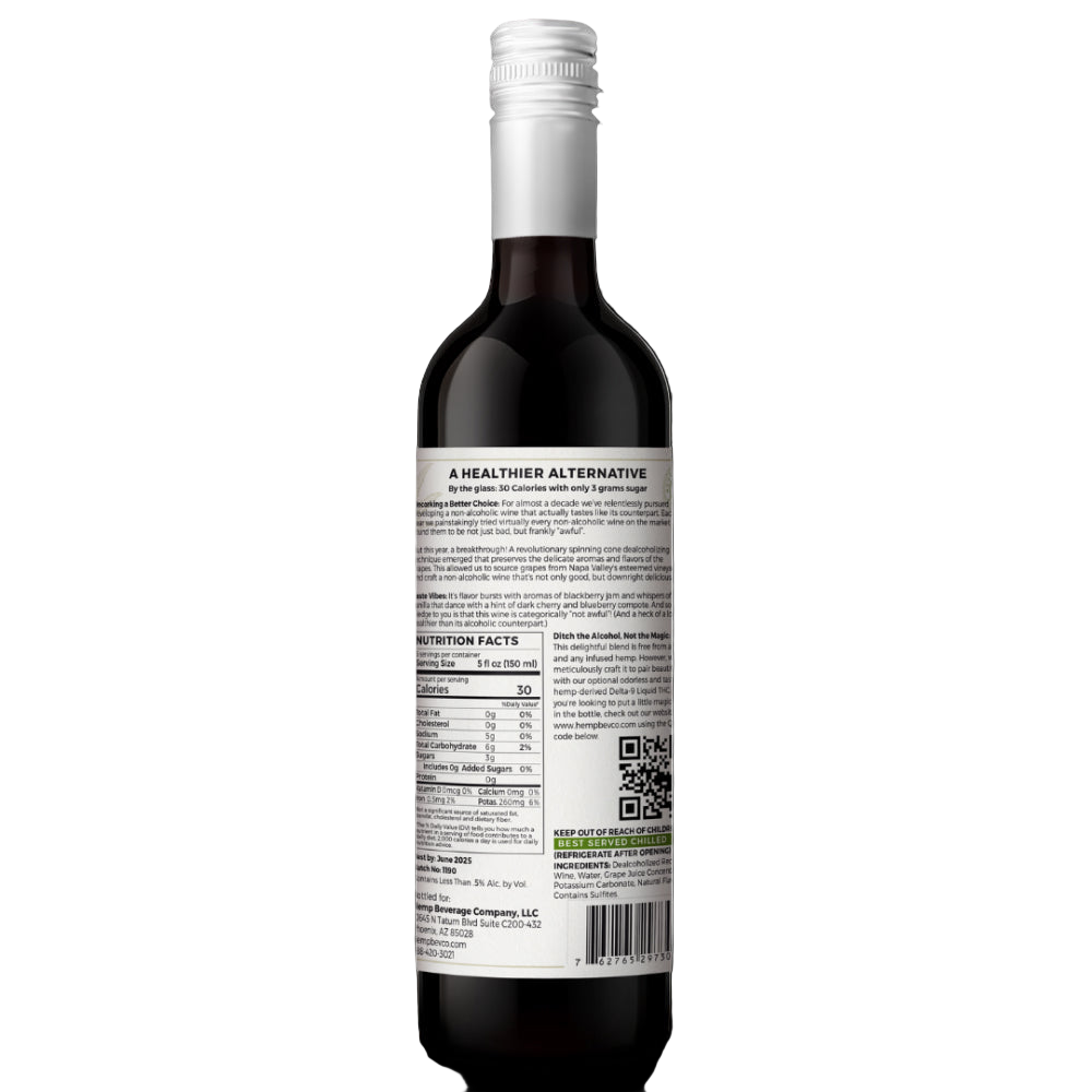 Red Blend Non-Alcoholic Wine