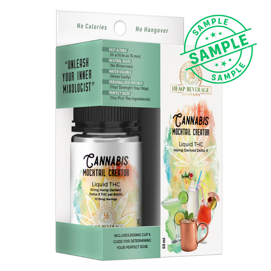 Cannabis Mocktail Creator Liquid THC - 50 MG - Sample Wholesale