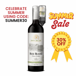 Red Blend Non-Alcoholic Wine With (50mg) Liquid THC