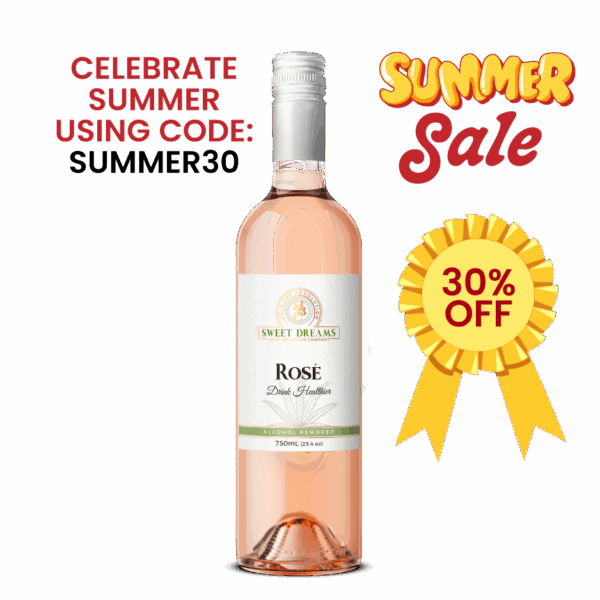 ROSE’ Non-Alcoholic Wine