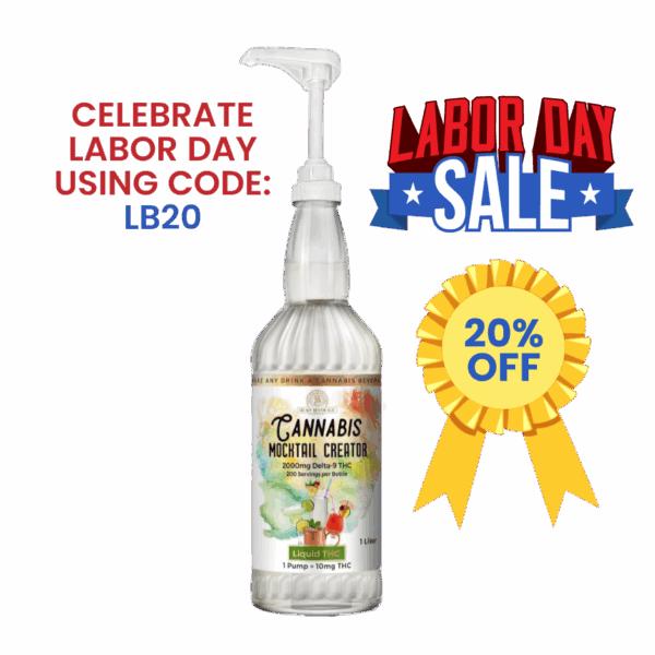 CANNABIS MOCKTAIL CREATOR PUMP LIQUID THC