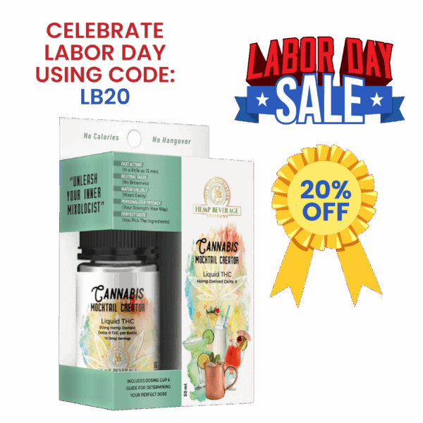 Cannabis Mocktail Creator Liquid THC 100mg